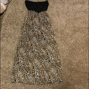 Bandeau maxi dress